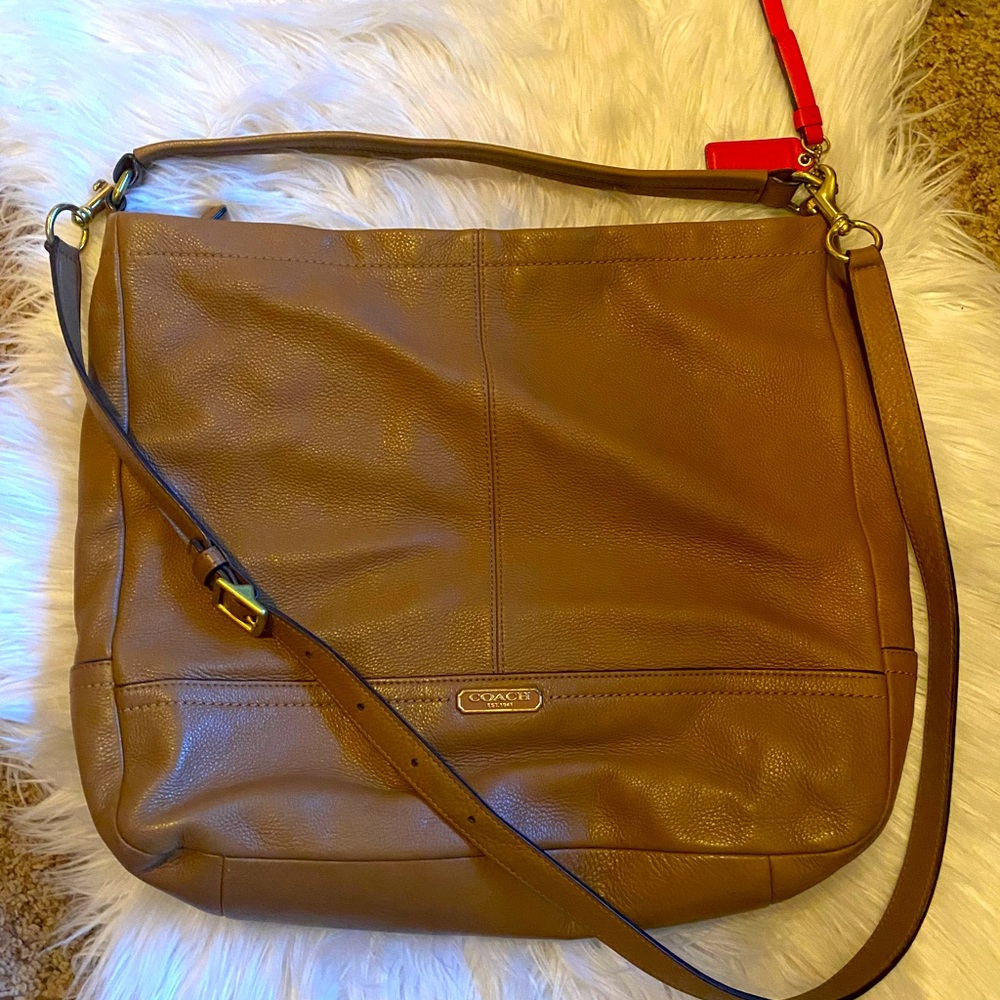 Large coach cross body/over the shoulder bag